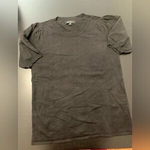 Lily Morgan Medium Black Short Sleeve Top